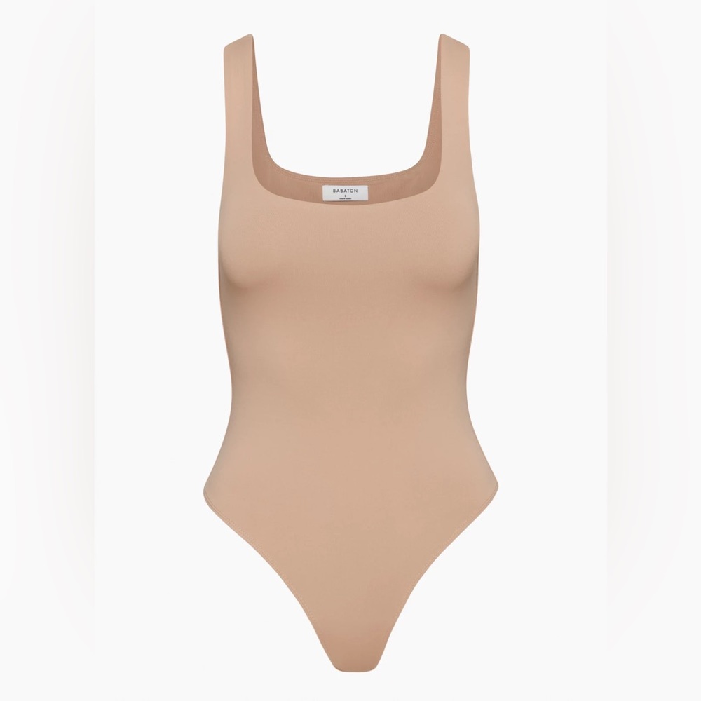 Aritzia Babaton Toasty Contour Tank Bodysuit